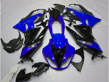Blu Lucido & Nero 2009-2012 ZX6R Carena Moto
