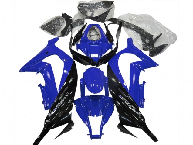Blu Lucido & Nero 2011-2015 ZX10R Carena Moto Blu Lucido & Nero 2011-2015 ZX10R Carena Moto