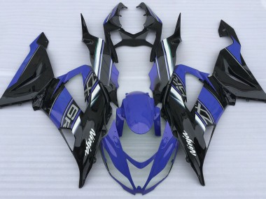 Blu Lucido & Nero 2013-2018 ZX6R Carena Moto