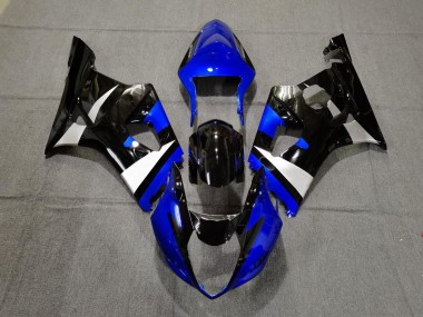 Blu Lucido Nero & Argento 2003-2004 GSXR 1000 Carena Moto