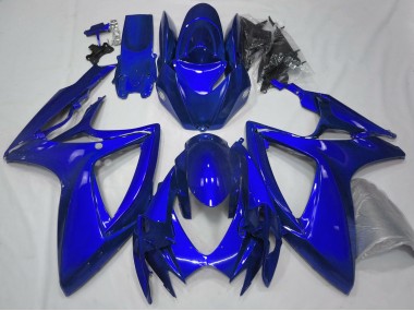 Blu Lucido Tinta Unita 2006-2007 GSXR 600-750 Carena Moto