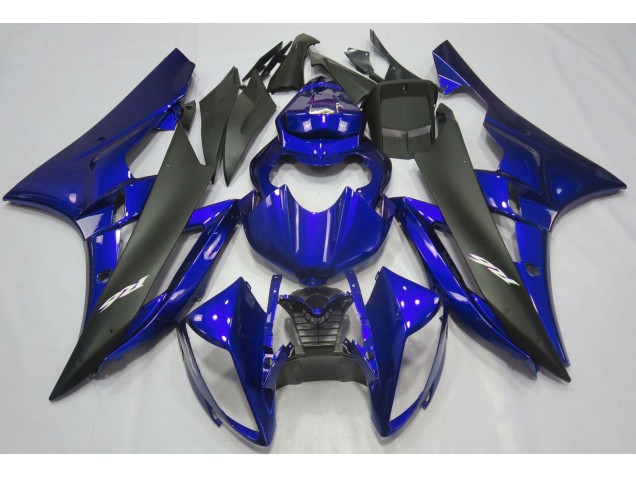Blu Metallizzato & Nero 2006-2007 R6 Carena Moto Blu Metallizzato & Nero 2006-2007 R6 Carena Moto
