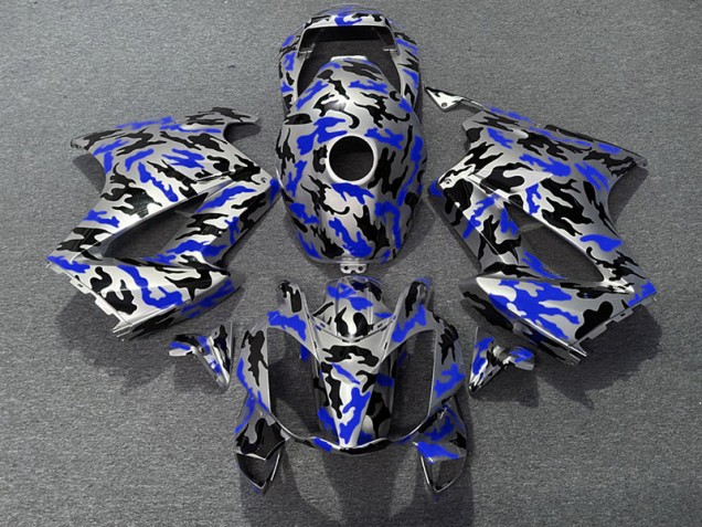 Blu Mimetico 2002-2012 VFR800 Carena Moto Blu Mimetico 2002-2012 VFR800 Carena Moto