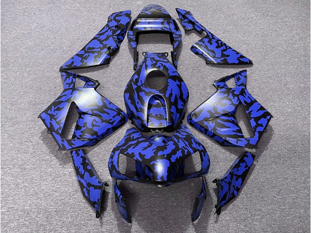 Blu Mimetico 2003-2004 CBR600RR Carena Moto Blu Mimetico 2003-2004 CBR600RR Carena Moto