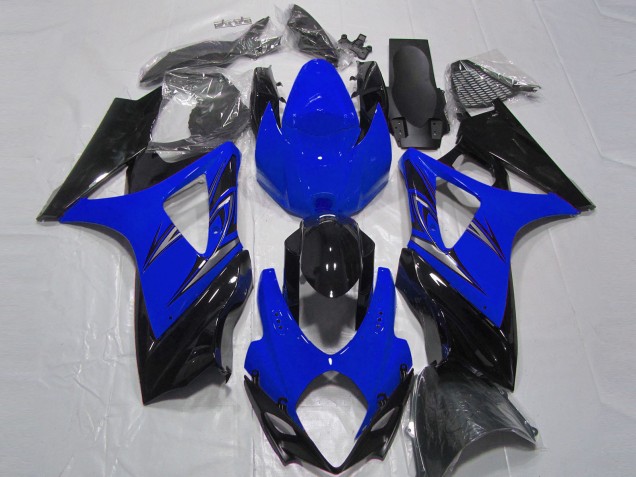 Blu & Nero 2007-2008 GSXR 1000 Carena Moto Blu & Nero 2007-2008 GSXR 1000 Carena Moto