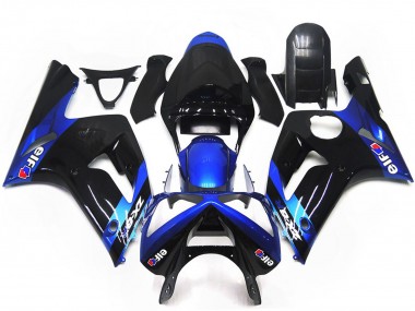 Blu & Nero Lucido Elf 2003-2004 ZX6R Carena Moto