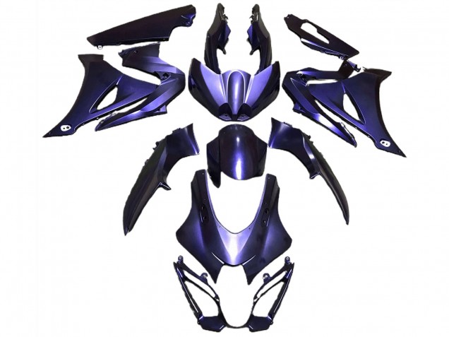 Blu Opaco 2017-2023 GSXR 1000 Carena Moto Blu Opaco 2017-2023 GSXR 1000 Carena Moto