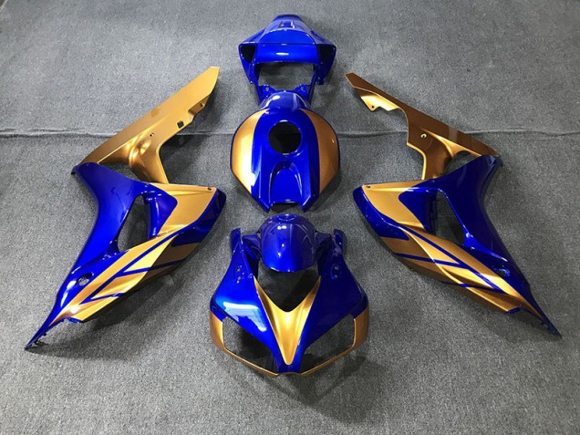Blu & Oro 2006-2007 CBR1000RR Carena Moto Blu & Oro 2006-2007 CBR1000RR Carena Moto