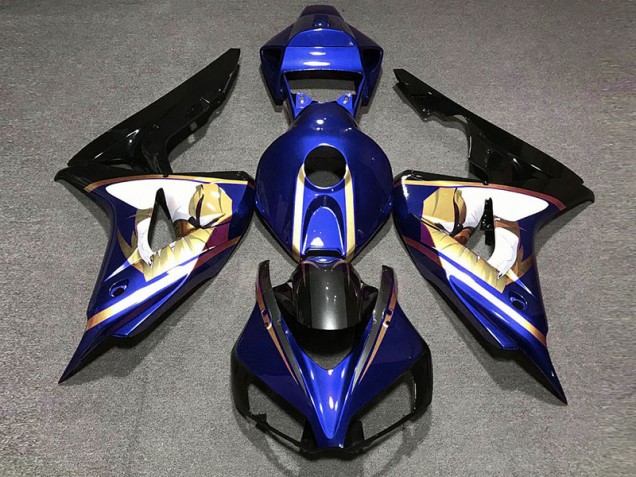 Blu & Oro 2006-2007 CBR1000RR Carena Moto Blu & Oro 2006-2007 CBR1000RR Carena Moto