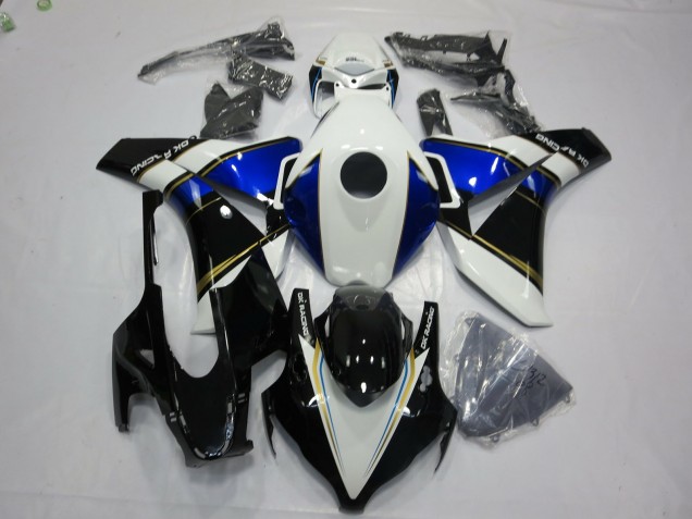 Blu & Oro Senza Marchio 2008-2011 CBR1000RR Carena Moto Blu & Oro Senza Marchio 2008-2011 CBR1000RR Carena Moto