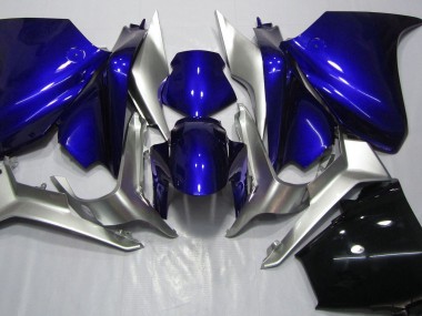 Blu Profondo & Argento 2010-2013 VFR1200 Carena Moto
