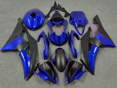 Blu Profondo & Nero Opaco 2008-2016 R6 Carena Moto