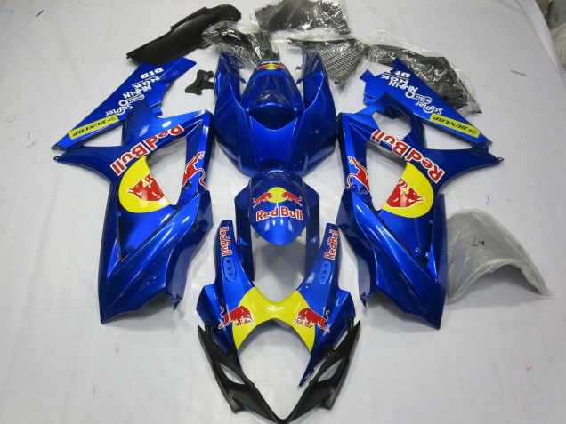 Blu Rosso Toro 2007-2008 GSXR 1000 Carena Moto Blu Rosso Toro 2007-2008 GSXR 1000 Carena Moto
