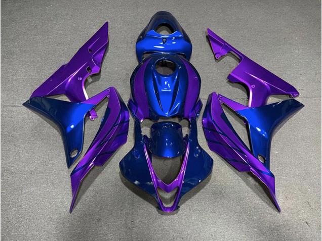 Blu & Viola 2007-2008 CBR600RR Carena Moto Blu & Viola 2007-2008 CBR600RR Carena Moto