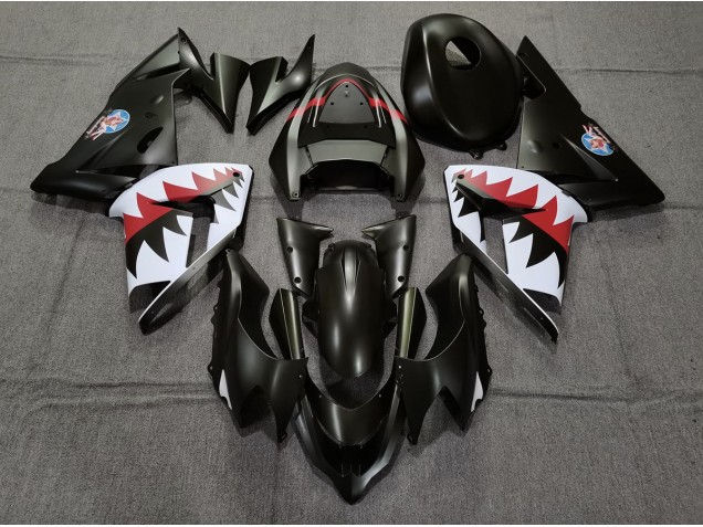 Bomber Betty Nero Opaco 2004-2005 ZX10R Carena Moto Bomber Betty Nero Opaco 2004-2005 ZX10R Carena Moto