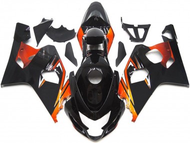 Bronzo Arancione OEM Stile Personalizzato 2004-2005 GSXR 600-750 Carena Moto