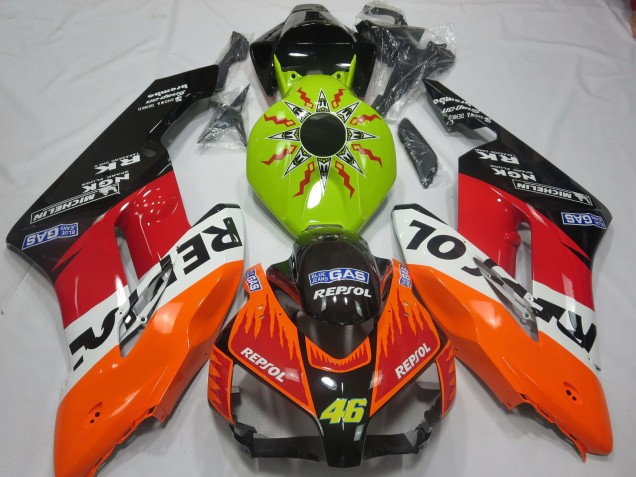 Calce Rossi Repsol 2004-2005 CBR1000RR Carena Moto Calce Rossi Repsol 2004-2005 CBR1000RR Carena Moto