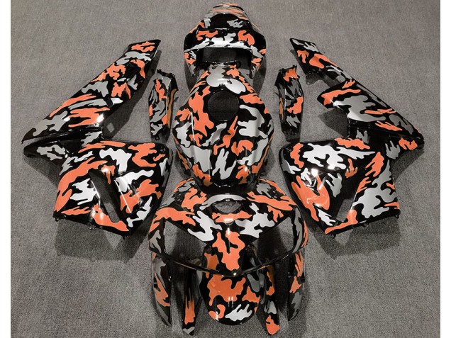 Camo & Arancione Chiaro 2005-2006 CBR600RR Carena Moto Camo & Arancione Chiaro 2005-2006 CBR600RR Carena Moto