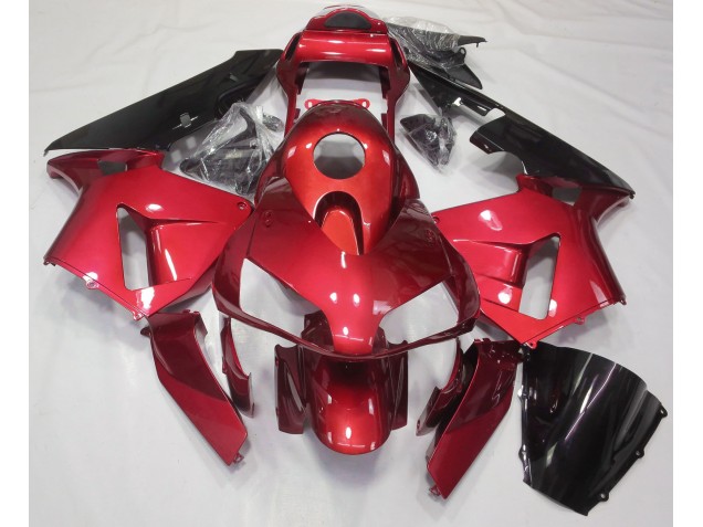 Caramella Rossa Tinta Unita 2003-2004 CBR600RR Carena Moto Caramella Rossa Tinta Unita 2003-2004 CBR600RR Carena Moto