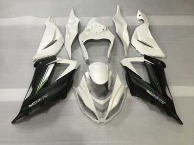 Cristallo Bianco & Nero Satinato 2013-2018 ZX6R Carena Moto