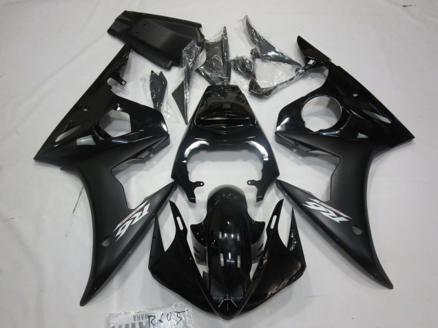 Decalcomania Bianco Nero Opaco 2005 R6 Carena Moto Decalcomania Bianco Nero Opaco 2005 R6 Carena Moto