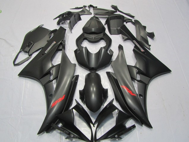 Decalcomania Rossa Nera Opaca 2006-2007 R6 Carena Moto Decalcomania Rossa Nera Opaca 2006-2007 R6 Carena Moto