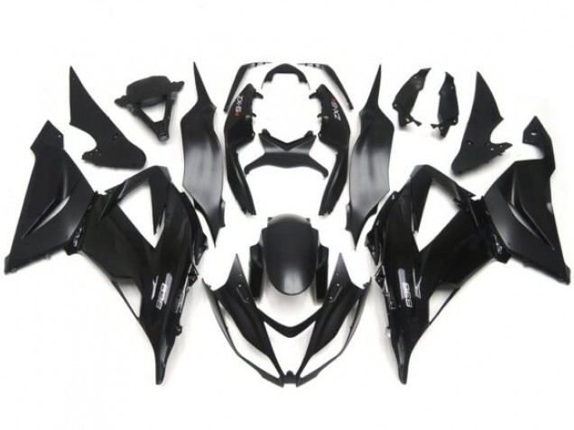 Decalcomanie Lucide Semplici Nere Lucide/Opache 2013-2018 ZX6R Carena Moto Decalcomanie Lucide Semplici Nere Lucide/Opache 2013-2018 ZX6R Carena Moto