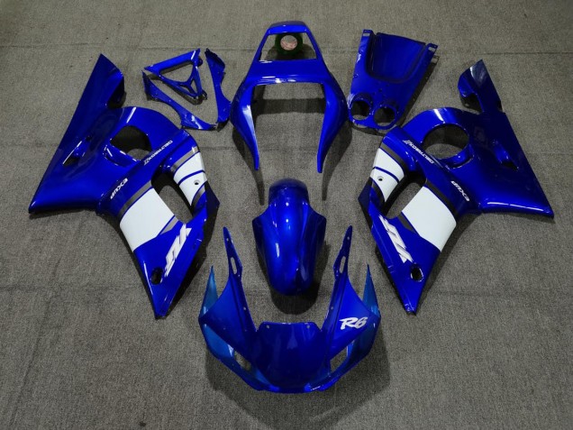 Design Bianco Blu 1998-2002 R6 Carena Moto Design Bianco Blu 1998-2002 R6 Carena Moto
