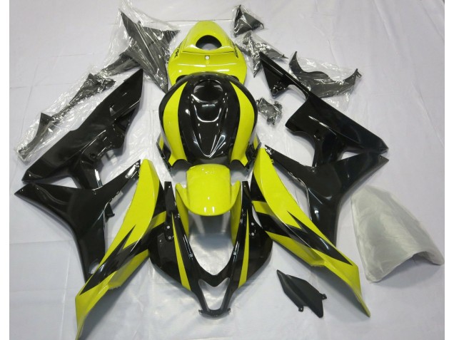 Design Giallo & Nero OEM 2007-2008 CBR600RR Carena Moto Design Giallo & Nero OEM 2007-2008 CBR600RR Carena Moto