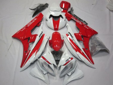 Design In Stile Bianco Rosso 2006-2007 R6 Carena Moto