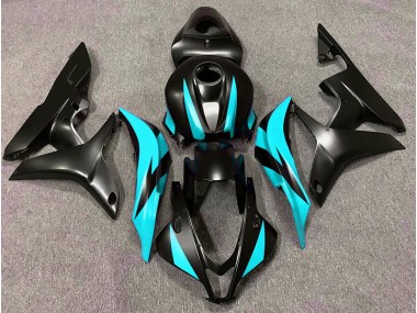 Design Nero Opaco & Ciano 2007-2008 CBR600RR Carena Moto