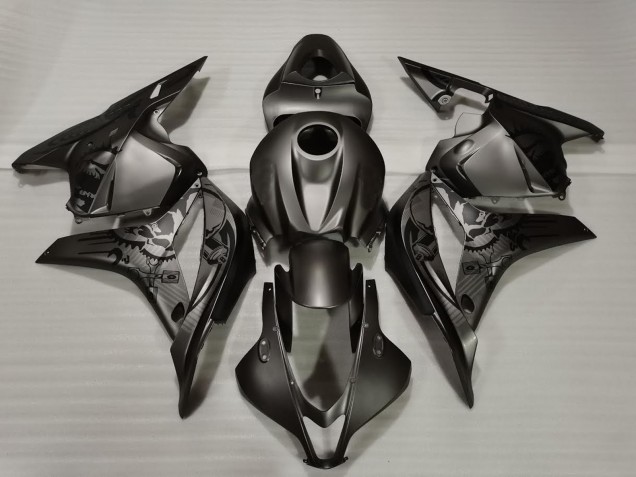 Design Personalizzato Nero Opaco 2009-2012 CBR600RR Carena Moto