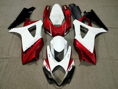 Design Personalizzato Rosso 2007-2008 GSXR 1000 Carena Moto