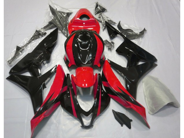 Design Rosso & Nero OEM 2007-2008 CBR600RR Carena Moto Design Rosso & Nero OEM 2007-2008 CBR600RR Carena Moto