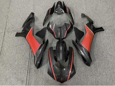 Fibra Di Carbonio & Rosso 2015-2019 R1 Carena Moto