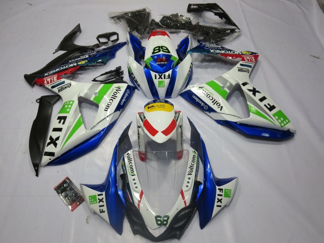 Fixi 2009-2016 GSXR 1000 Carena Moto Fixi 2009-2016 GSXR 1000 Carena Moto
