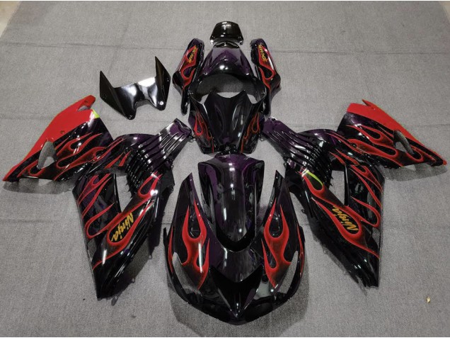 Flamme Rouge 2006-2011 ZX14R Carena Moto Flamme Rouge 2006-2011 ZX14R Carena Moto