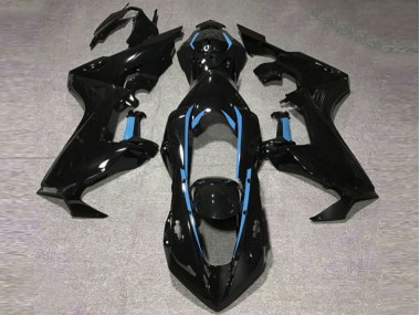 Fodera Nera Lucida & Azzurro 2017-2023 CBR1000RR Carena Moto