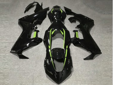Fodera Nera Lucida & Verde Lime 2017-2023 CBR1000RR Carena Moto