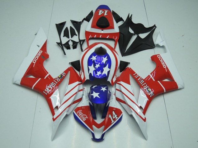 Geico 14 2007-2008 CBR600RR Carena Moto Geico 14 2007-2008 CBR600RR Carena Moto