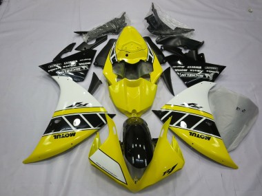 Giallo & Bianco 2012-2014 R1 Carena Moto