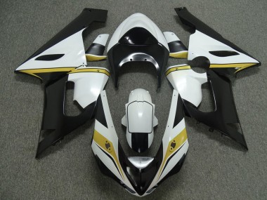 Giallo Bianco & Nero 2005-2006 ZX6R Carena Moto