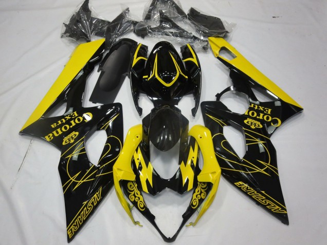 Giallo Corona 2005-2006 GSXR 1000 Carena Moto Giallo Corona 2005-2006 GSXR 1000 Carena Moto
