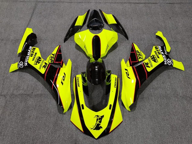 Giallo Floro & Nero 2015-2019 R1 Carena Moto