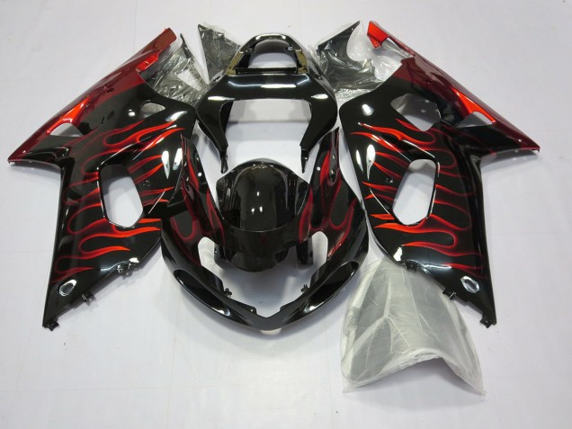 Giallo Jordan 2001-2003 GSXR 600-750 Carena Moto Giallo Jordan 2001-2003 GSXR 600-750 Carena Moto
