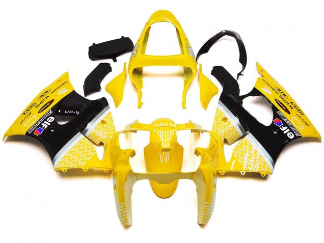 Giallo Lucido 1 2000-2002 ZX6R Carena Moto Giallo Lucido 1 2000-2002 ZX6R Carena Moto