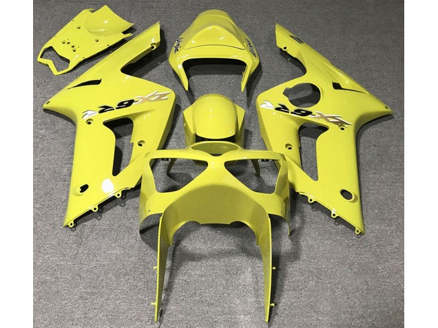 Giallo Lucido 2003-2004 ZX6R Carena Moto Giallo Lucido 2003-2004 ZX6R Carena Moto