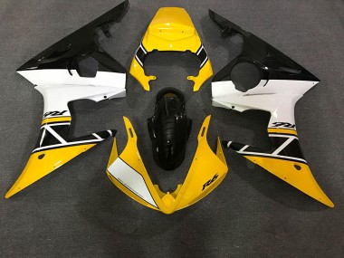 Giallo Lucido & Bianco 2003-2004 R6 Carena Moto
