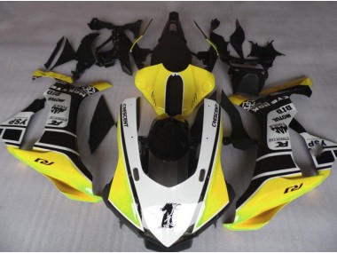 Giallo Lucido & Bianco 2015-2019 R1 Carena Moto
