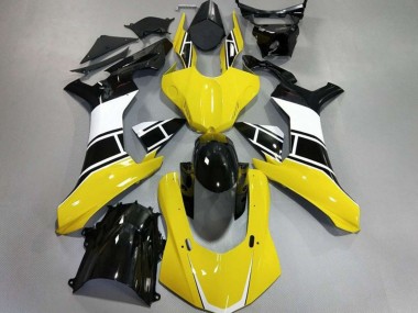 Giallo Lucido Bianco & Nero 2015-2019 R1 Carena Moto